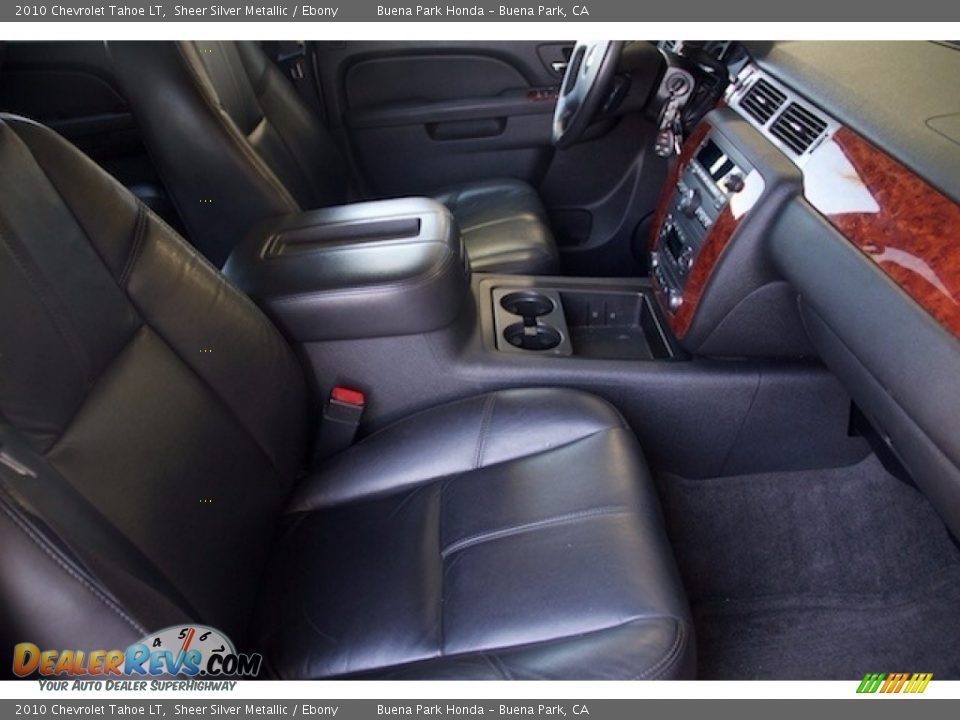 2010 Chevrolet Tahoe LT Sheer Silver Metallic / Ebony Photo #19