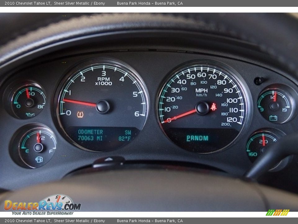 2010 Chevrolet Tahoe LT Sheer Silver Metallic / Ebony Photo #21