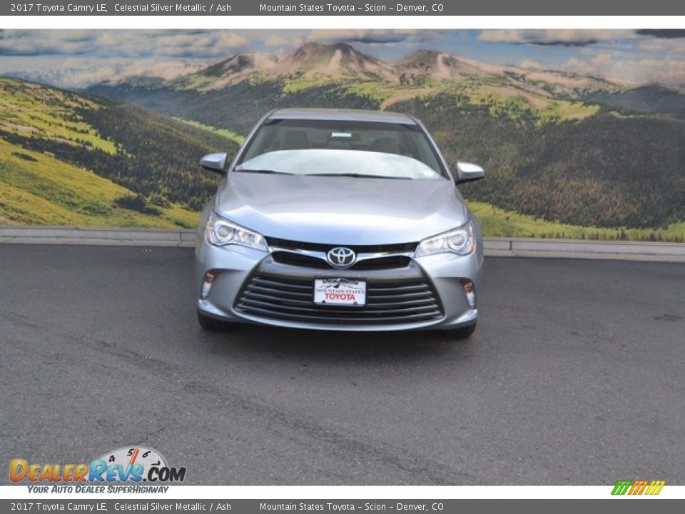 2017 Toyota Camry LE Celestial Silver Metallic / Ash Photo #2
