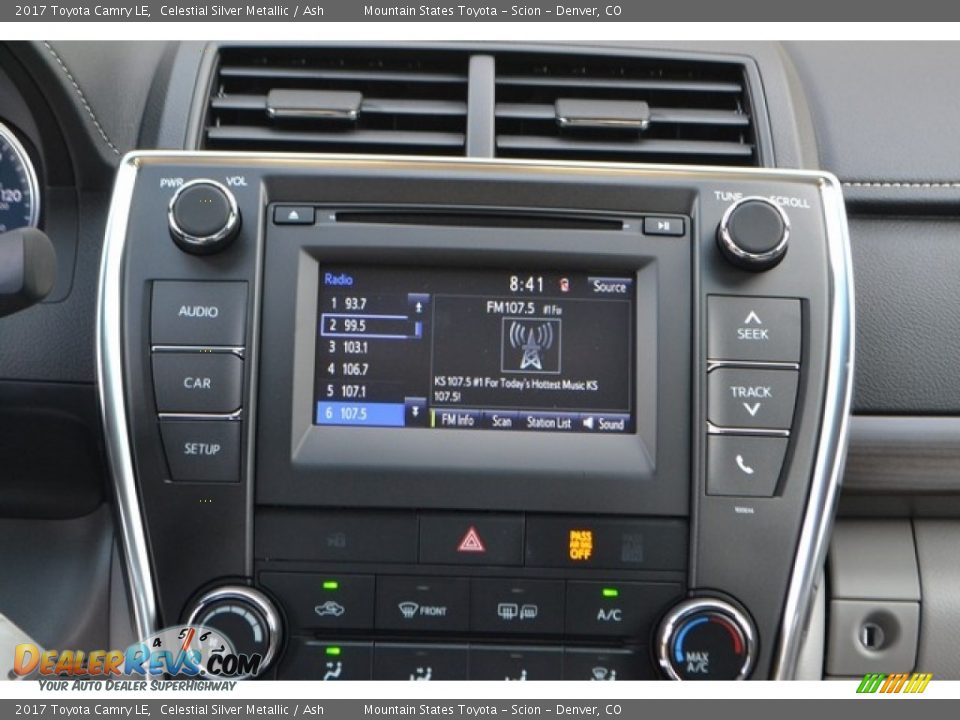 Controls of 2017 Toyota Camry LE Photo #6