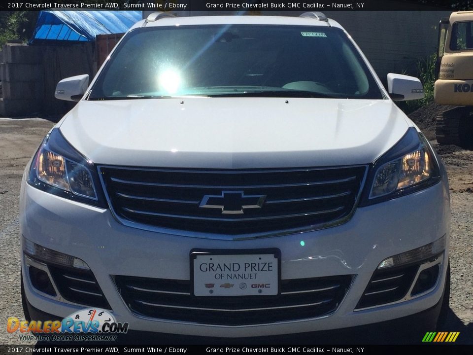 2017 Chevrolet Traverse Premier AWD Summit White / Ebony Photo #2