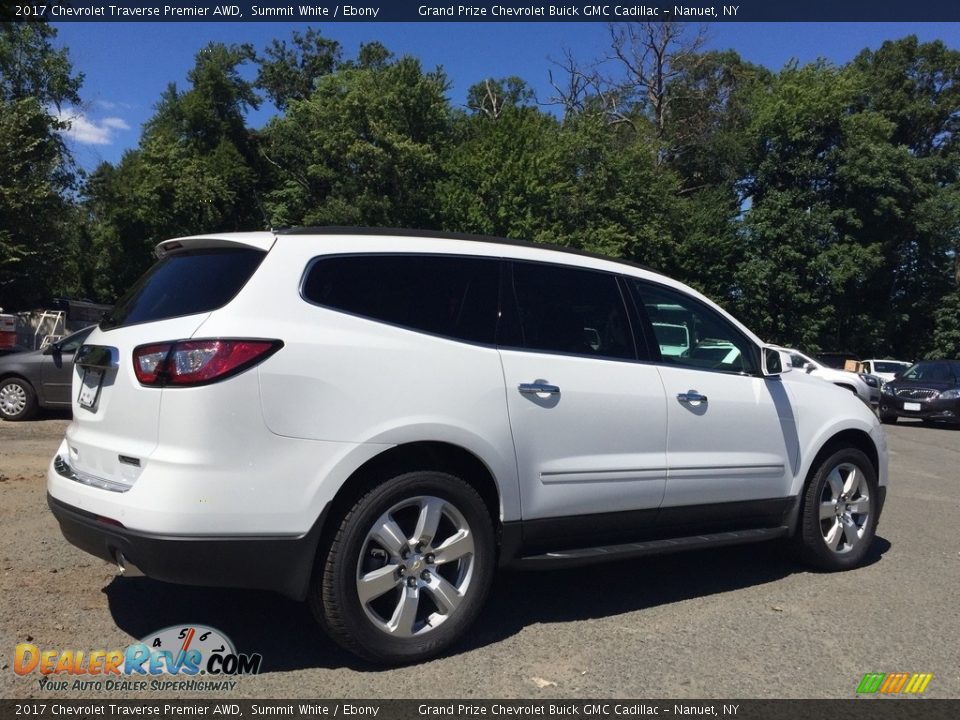 2017 Chevrolet Traverse Premier AWD Summit White / Ebony Photo #4
