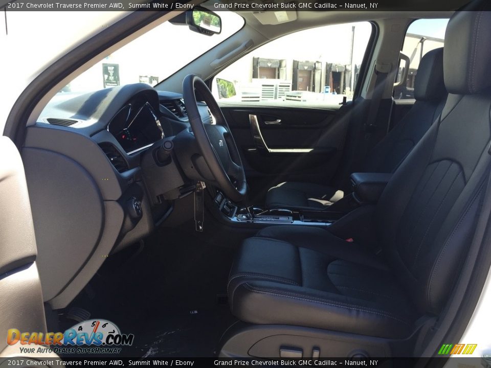 2017 Chevrolet Traverse Premier AWD Summit White / Ebony Photo #9