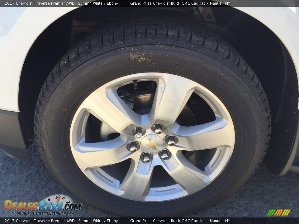 2017 Chevrolet Traverse Premier AWD Summit White / Ebony Photo #10