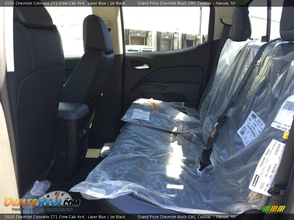 2016 Chevrolet Colorado Z71 Crew Cab 4x4 Laser Blue / Jet Black Photo #7