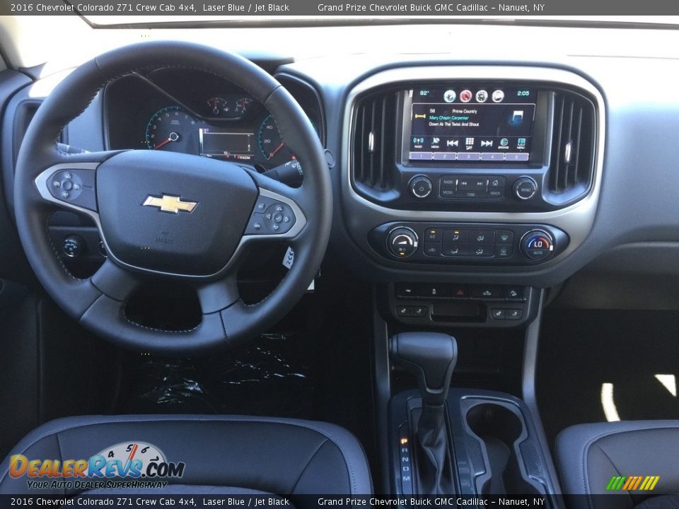 2016 Chevrolet Colorado Z71 Crew Cab 4x4 Laser Blue / Jet Black Photo #8