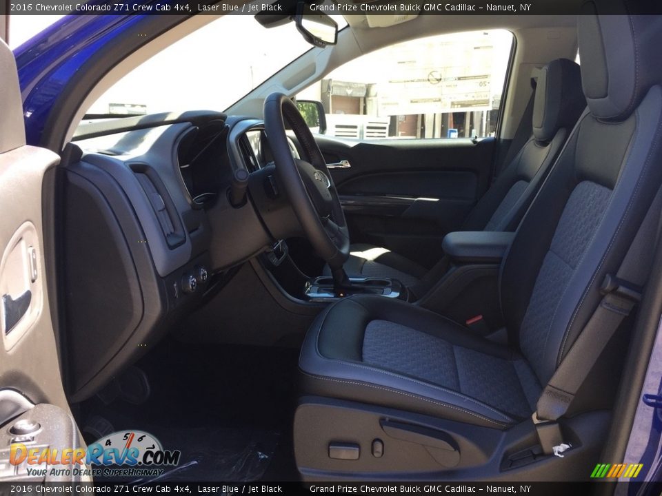 2016 Chevrolet Colorado Z71 Crew Cab 4x4 Laser Blue / Jet Black Photo #9