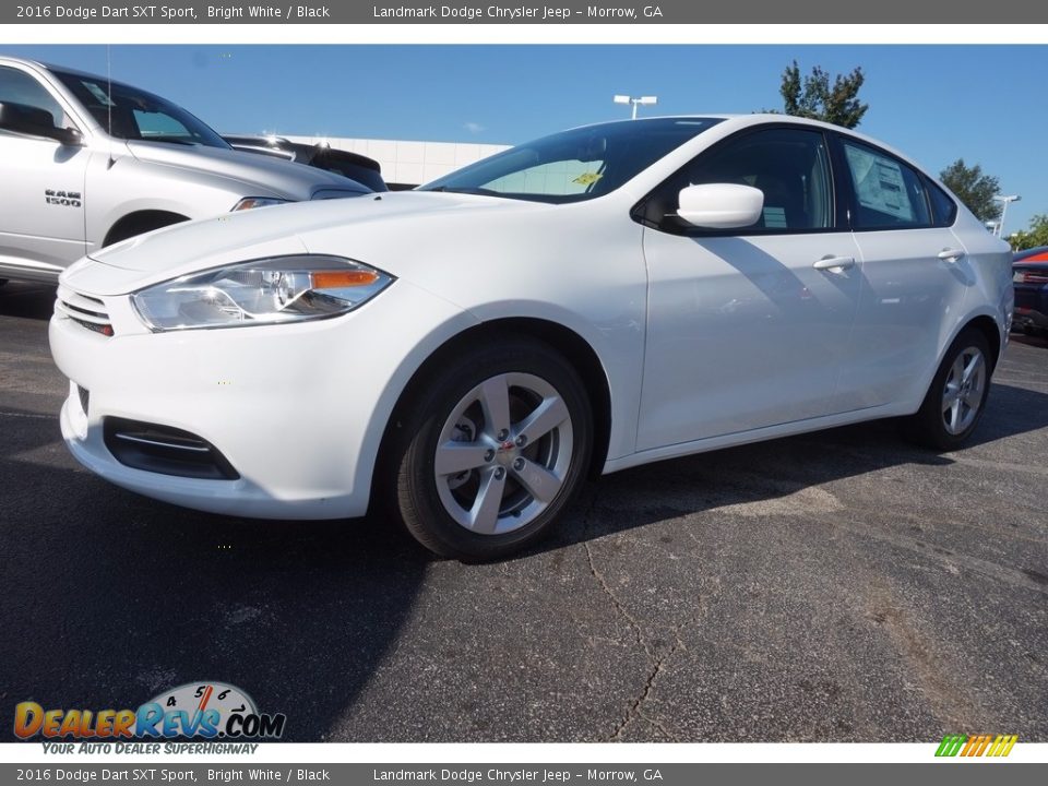 2016 Dodge Dart SXT Sport Bright White / Black Photo #1
