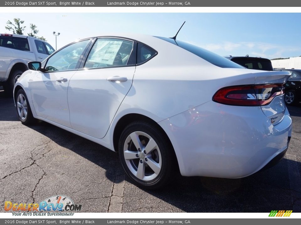 2016 Dodge Dart SXT Sport Bright White / Black Photo #2