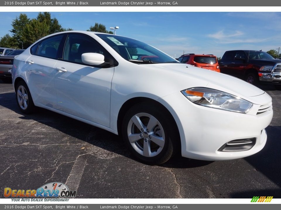 2016 Dodge Dart SXT Sport Bright White / Black Photo #4