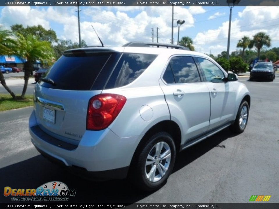 2011 Chevrolet Equinox LT Silver Ice Metallic / Light Titanium/Jet Black Photo #9