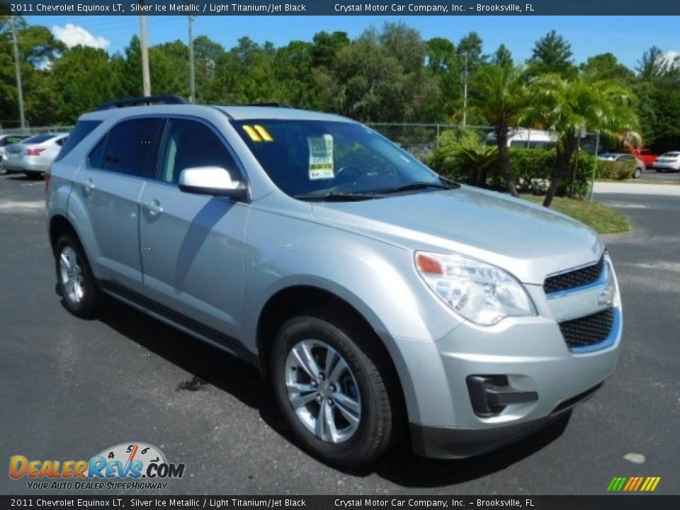 2011 Chevrolet Equinox LT Silver Ice Metallic / Light Titanium/Jet Black Photo #11