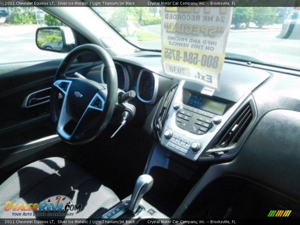 2011 Chevrolet Equinox LT Silver Ice Metallic / Light Titanium/Jet Black Photo #12