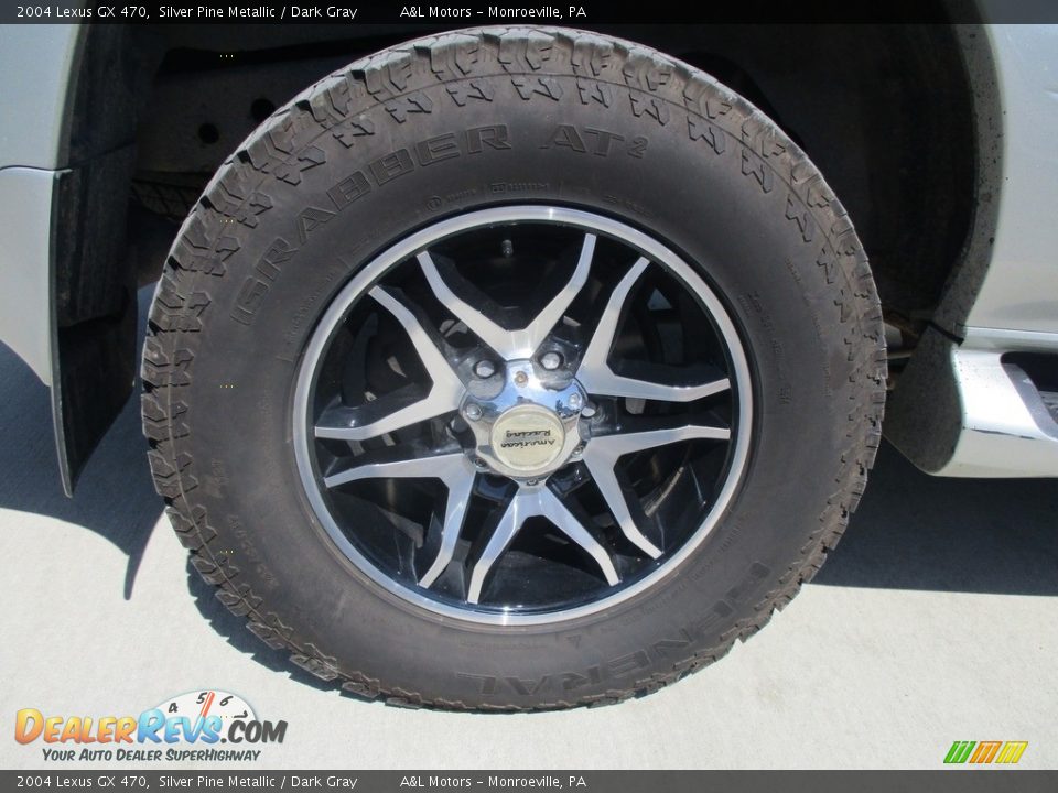 2004 Lexus GX 470 Silver Pine Metallic / Dark Gray Photo #3