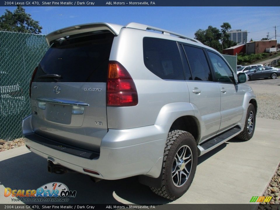 2004 Lexus GX 470 Silver Pine Metallic / Dark Gray Photo #4