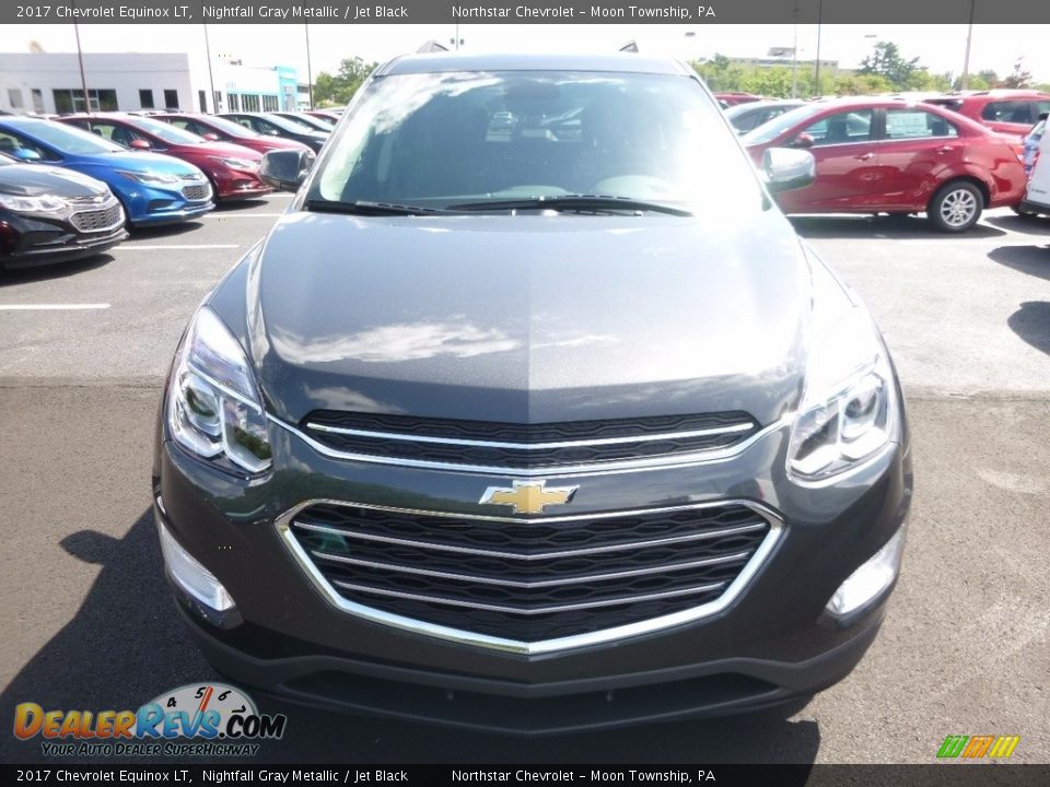 2017 Chevrolet Equinox LT Nightfall Gray Metallic / Jet Black Photo #2