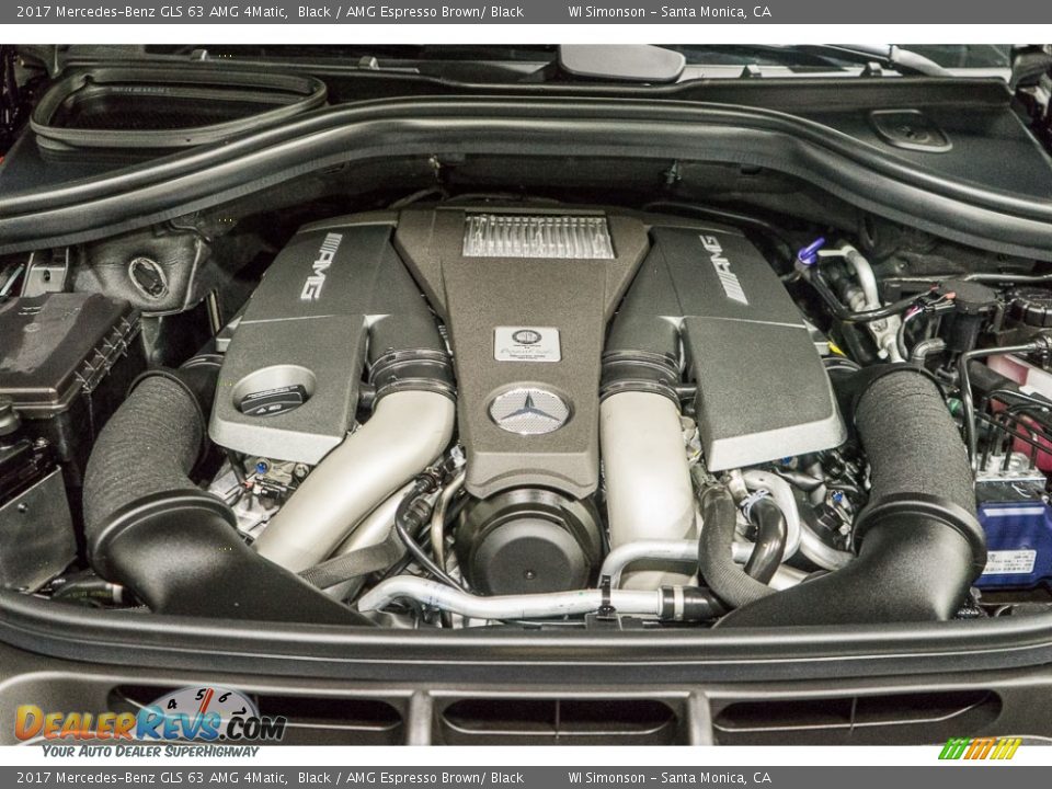 2017 Mercedes-Benz GLS 63 AMG 4Matic 5.5 Liter AMG Turbocharged DOHC 32-Valve VVT V8 Engine Photo #8