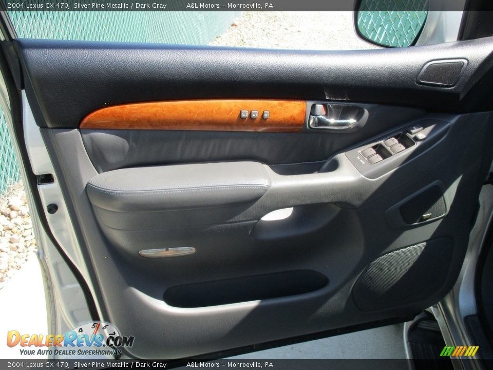 2004 Lexus GX 470 Silver Pine Metallic / Dark Gray Photo #10