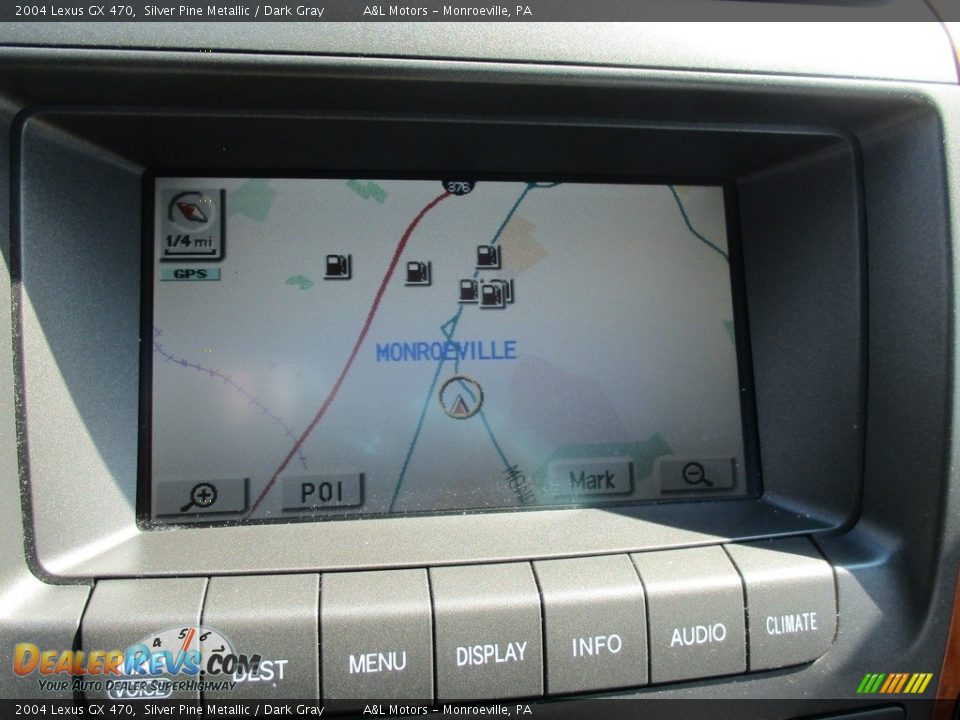 2004 Lexus GX 470 Silver Pine Metallic / Dark Gray Photo #15