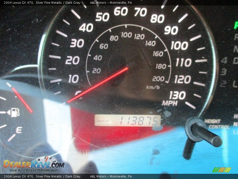 2004 Lexus GX 470 Silver Pine Metallic / Dark Gray Photo #20