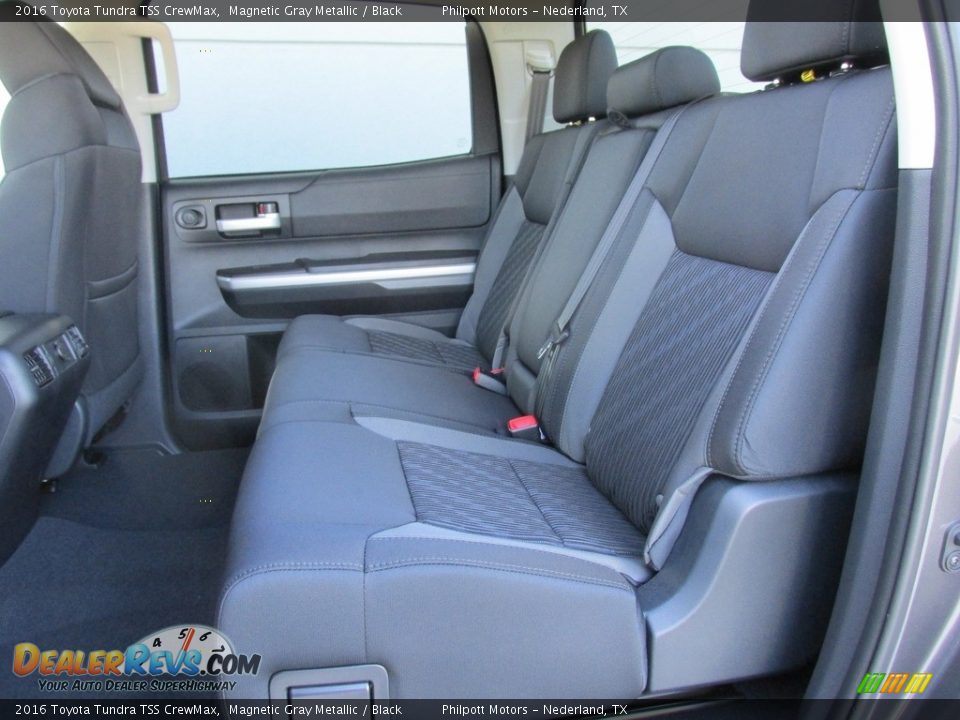 Rear Seat of 2016 Toyota Tundra TSS CrewMax Photo #20