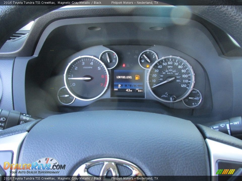 2016 Toyota Tundra TSS CrewMax Gauges Photo #32