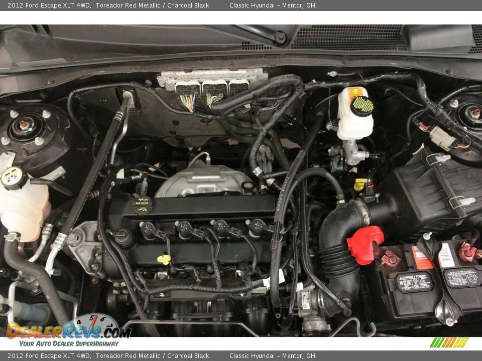 2012 Ford Escape XLT 4WD Toreador Red Metallic / Charcoal Black Photo #16