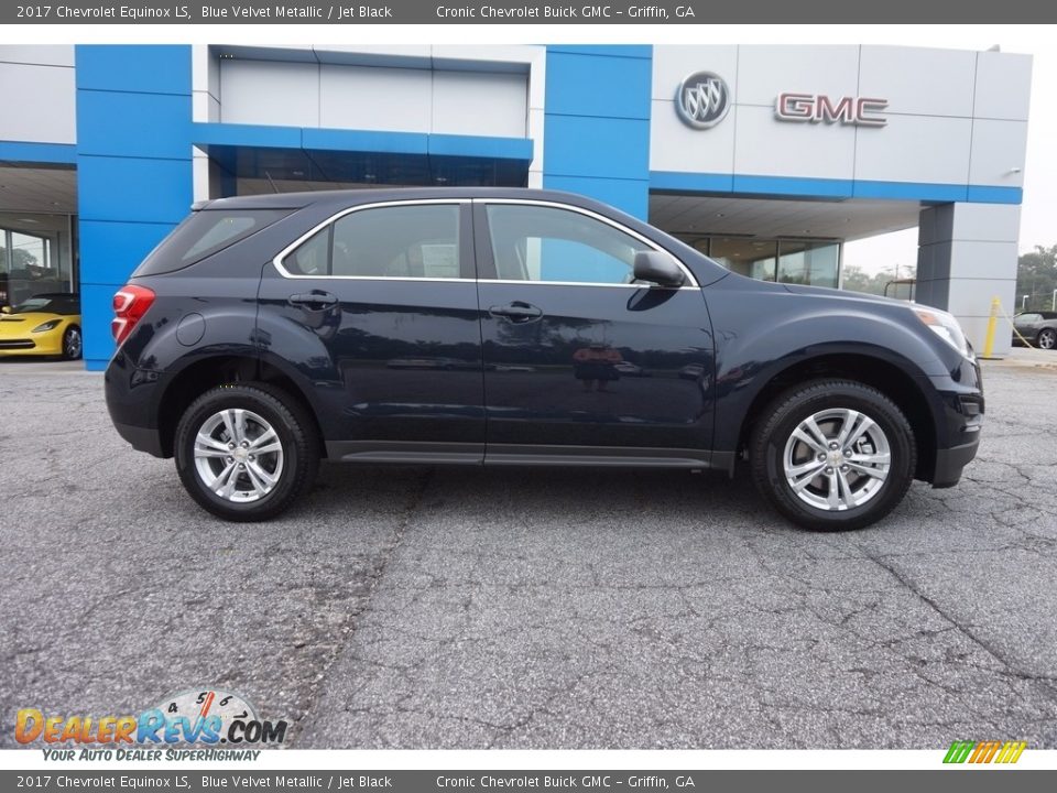 Blue Velvet Metallic 2017 Chevrolet Equinox LS Photo #8