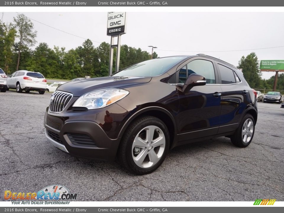 2016 Buick Encore Rosewood Metallic / Ebony Photo #3