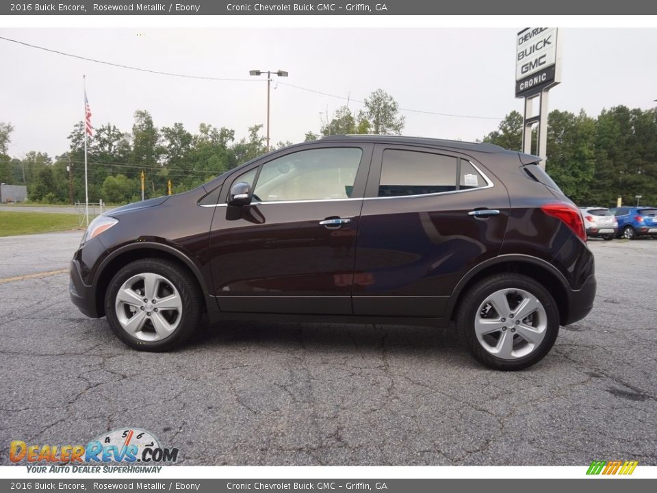 2016 Buick Encore Rosewood Metallic / Ebony Photo #4