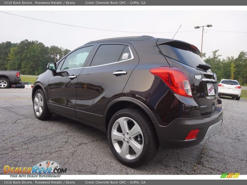2016 Buick Encore Rosewood Metallic / Ebony Photo #5