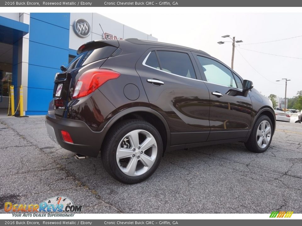 2016 Buick Encore Rosewood Metallic / Ebony Photo #7
