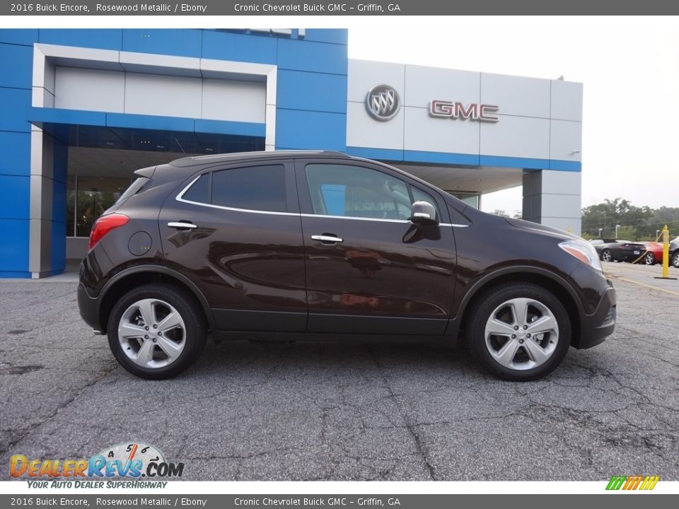 2016 Buick Encore Rosewood Metallic / Ebony Photo #8
