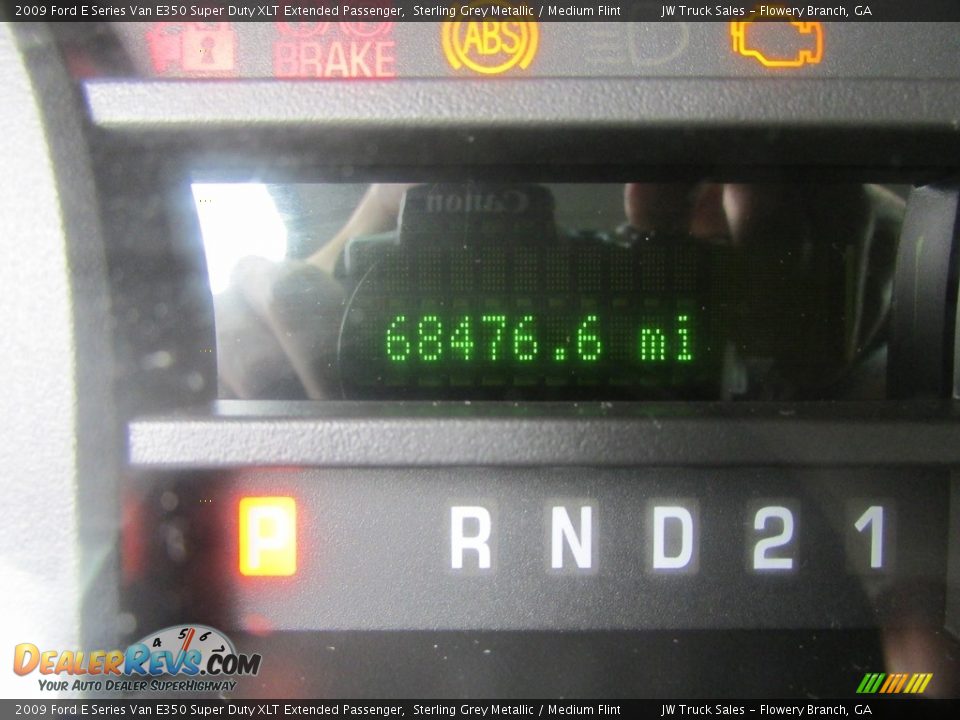 2009 Ford E Series Van E350 Super Duty XLT Extended Passenger Sterling Grey Metallic / Medium Flint Photo #23
