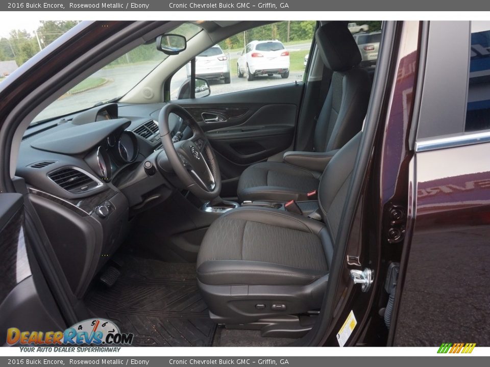 2016 Buick Encore Rosewood Metallic / Ebony Photo #9