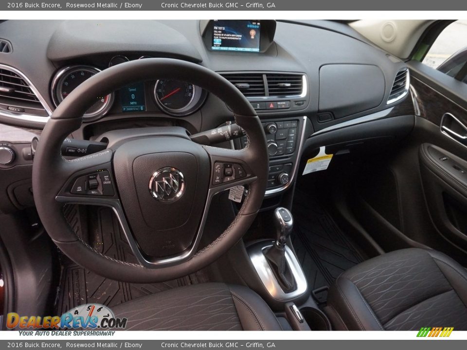 2016 Buick Encore Rosewood Metallic / Ebony Photo #10