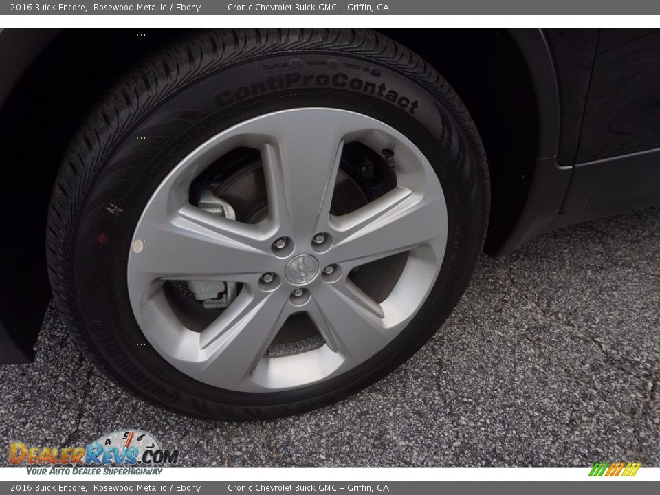 2016 Buick Encore Rosewood Metallic / Ebony Photo #11