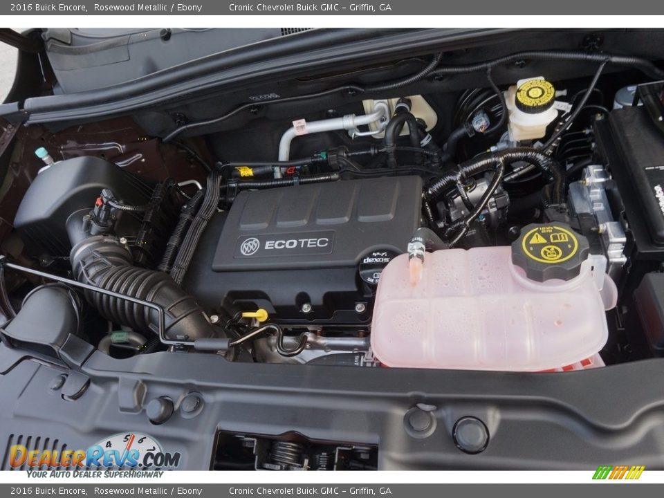 2016 Buick Encore Rosewood Metallic / Ebony Photo #12