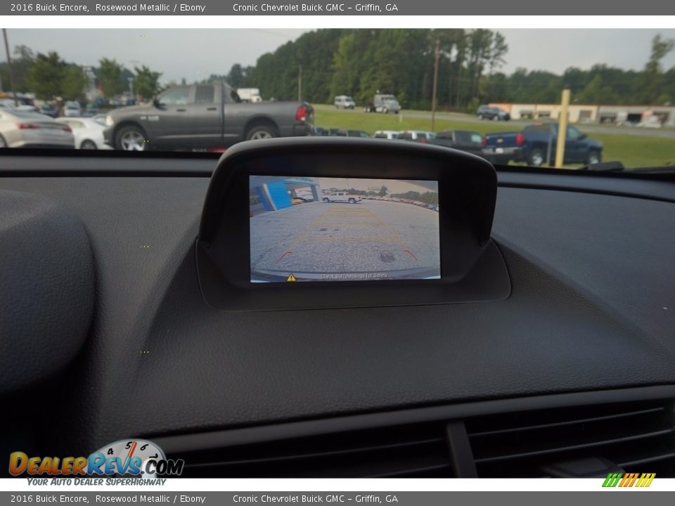 2016 Buick Encore Rosewood Metallic / Ebony Photo #14