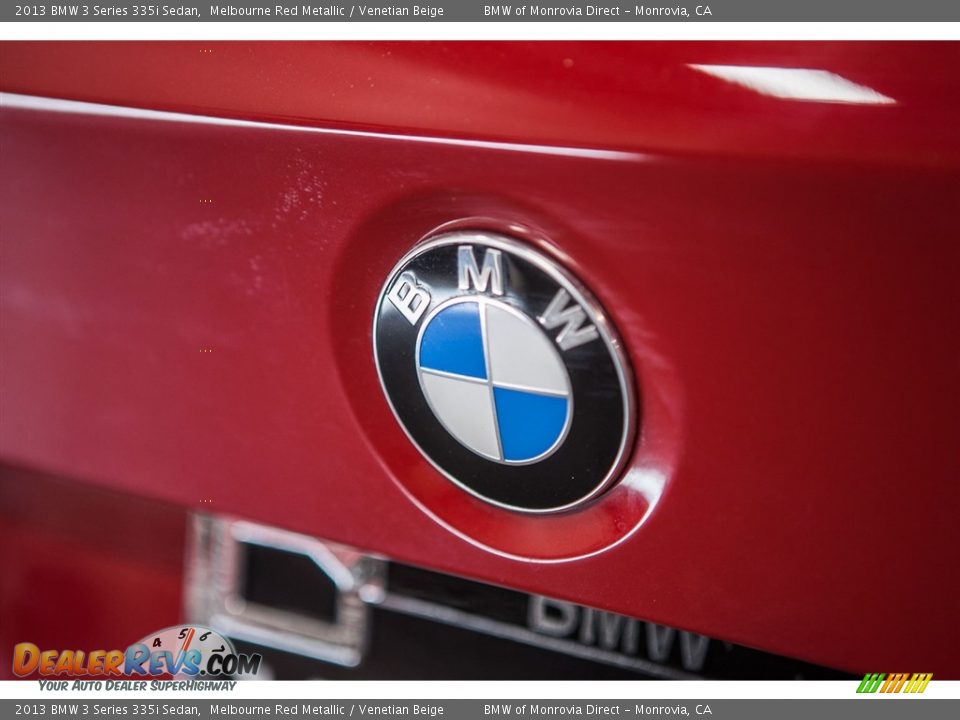 2013 BMW 3 Series 335i Sedan Melbourne Red Metallic / Venetian Beige Photo #29