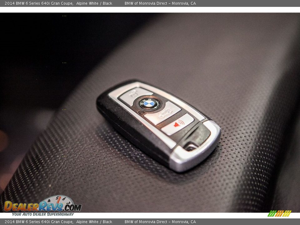 2014 BMW 6 Series 640i Gran Coupe Alpine White / Black Photo #10