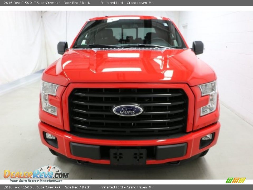 2016 Ford F150 XLT SuperCrew 4x4 Race Red / Black Photo #7