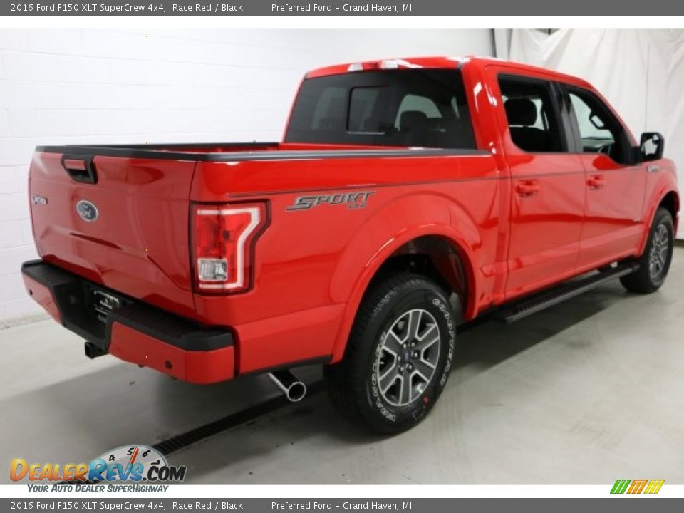 2016 Ford F150 XLT SuperCrew 4x4 Race Red / Black Photo #9