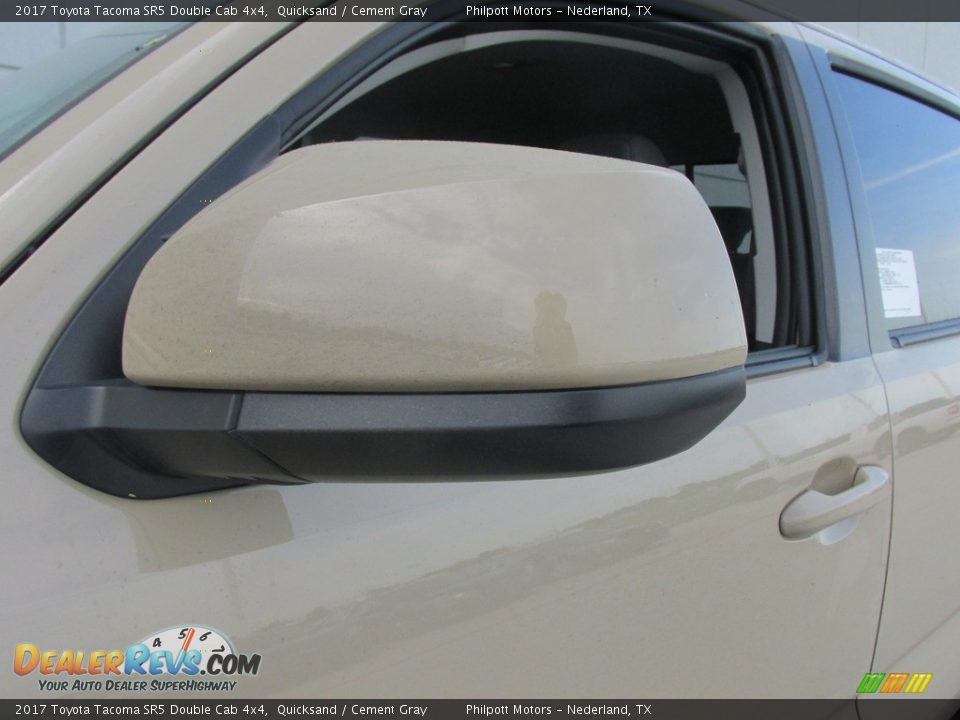 2017 Toyota Tacoma SR5 Double Cab 4x4 Quicksand / Cement Gray Photo #13