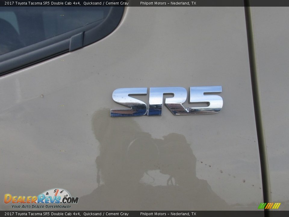 2017 Toyota Tacoma SR5 Double Cab 4x4 Quicksand / Cement Gray Photo #15