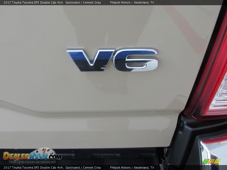 2017 Toyota Tacoma SR5 Double Cab 4x4 Quicksand / Cement Gray Photo #18