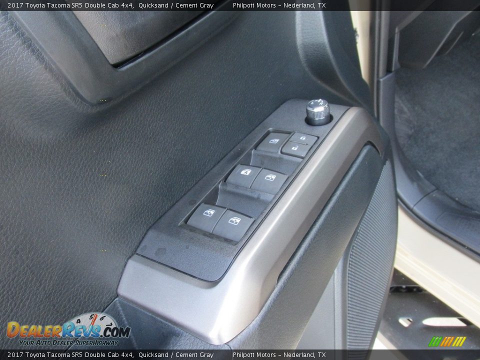 2017 Toyota Tacoma SR5 Double Cab 4x4 Quicksand / Cement Gray Photo #23