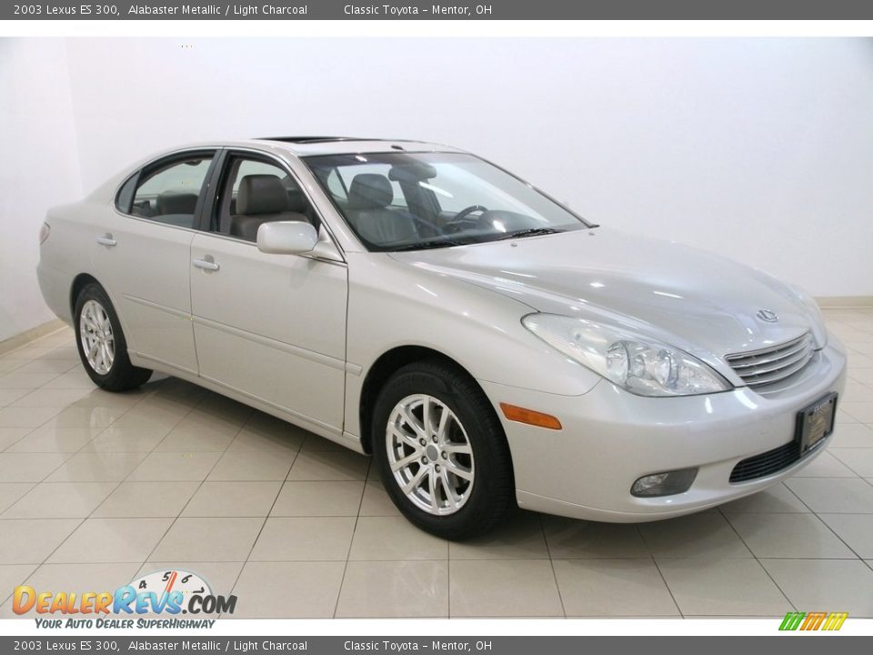 2003 Lexus ES 300 Alabaster Metallic / Light Charcoal Photo #1