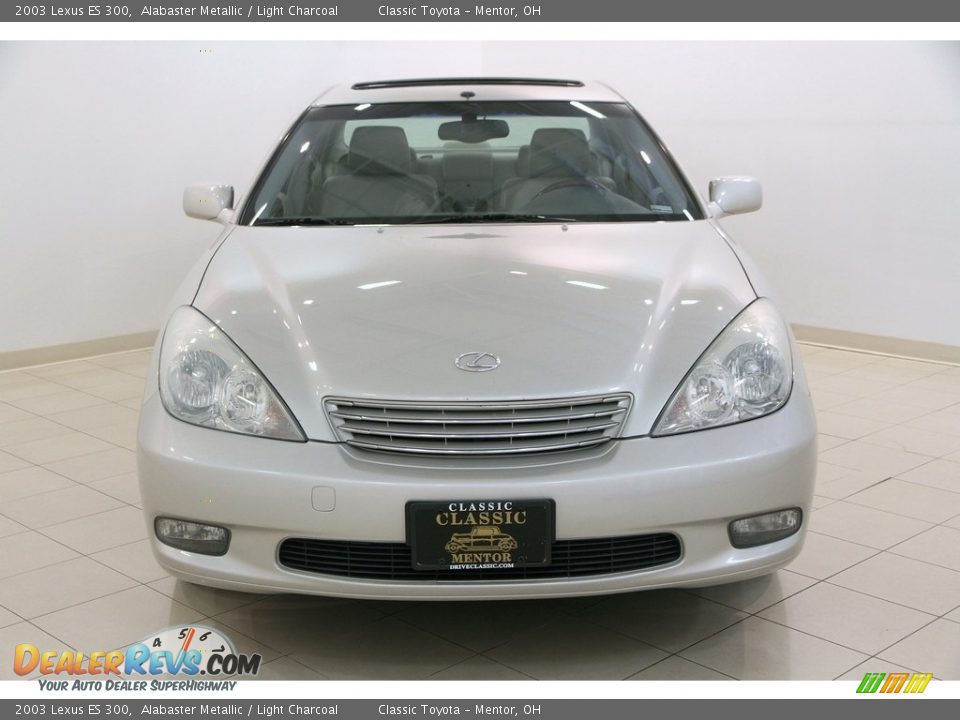 2003 Lexus ES 300 Alabaster Metallic / Light Charcoal Photo #2