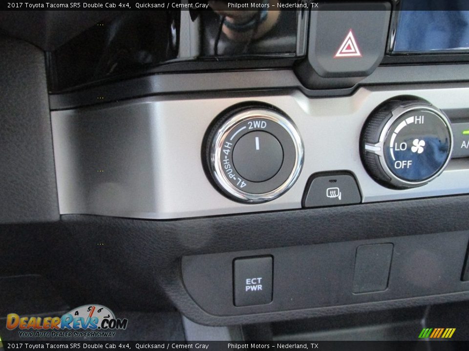 2017 Toyota Tacoma SR5 Double Cab 4x4 Quicksand / Cement Gray Photo #30